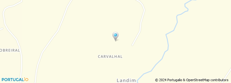 Mapa de Travessa do Carvalhal