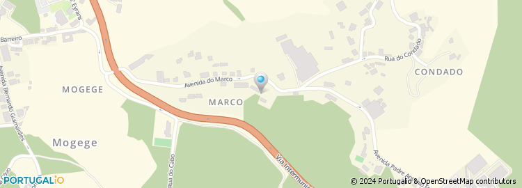 Mapa de Travessa do Marco