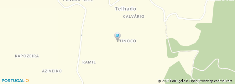 Mapa de Travessa do Tinoco