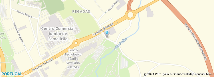 Mapa de Rua Cruzeiro Seixas