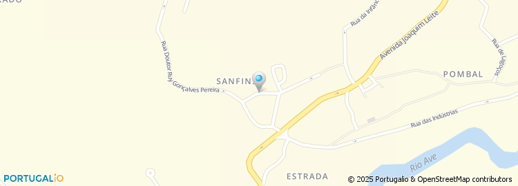 Mapa de Travessa Igreja de Sanfins