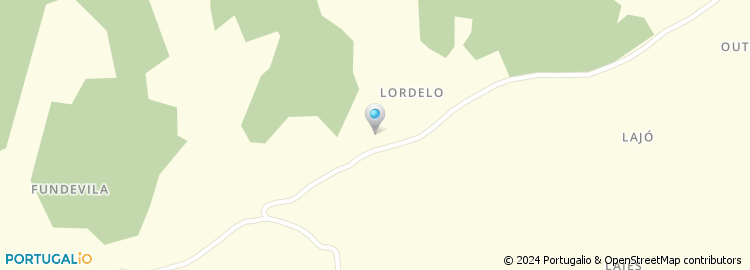 Mapa de Travessa Nova de Lordelo