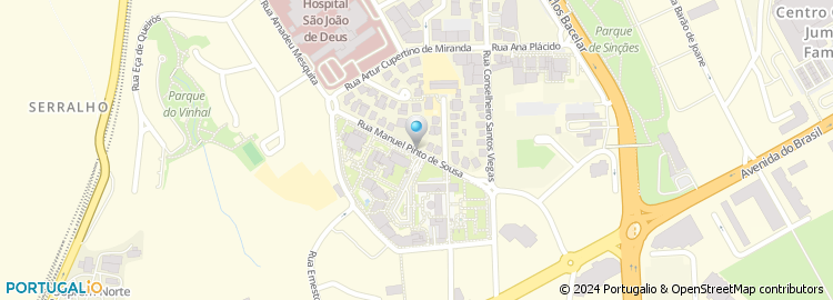 Mapa de Rua Manuel Pinto de Sousa