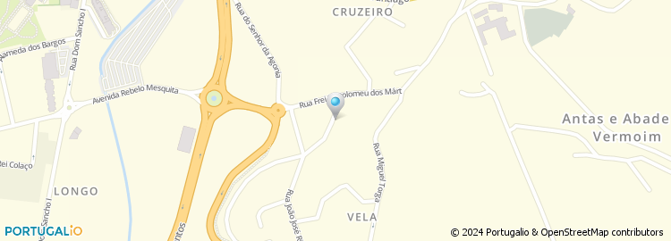 Mapa de Rua Padre Augusto Ferreira Veloso