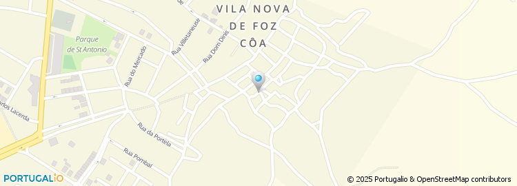 Mapa de Rua Trás da Fraga