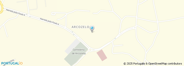 Mapa de Apartado 1523, Arcozelo Vng