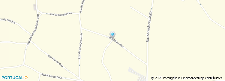 Mapa de Avenida 25 de Abril
