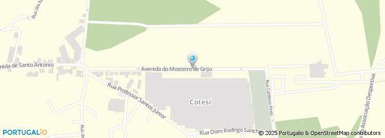 Mapa de Avenida do Mosteiro de Grijó