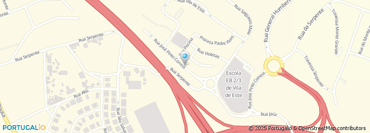 Mapa de Avenida Marginal