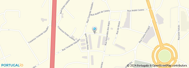 Mapa de Avenida Padre Alves Correia