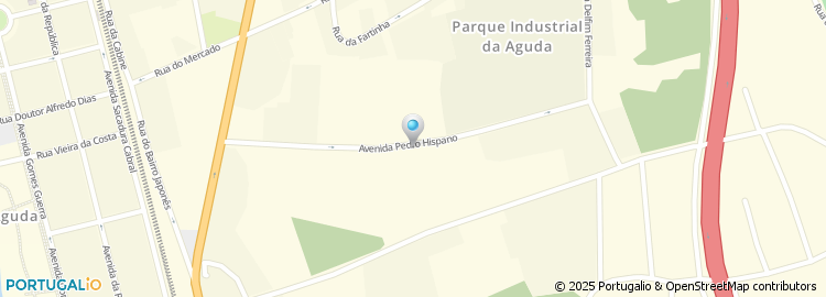 Mapa de Avenida Pedro Hispano