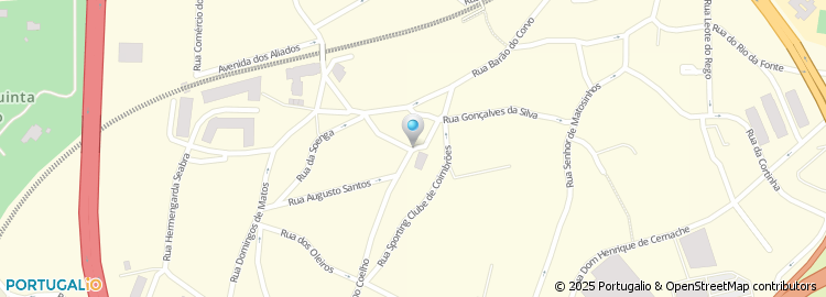 Mapa de Largo de Santa Bárbara