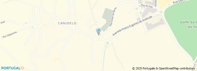 Mapa de Largo de Santo André de Canidelo