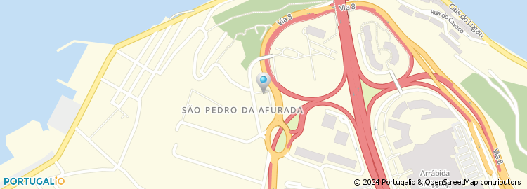 Mapa de Rossio de São José