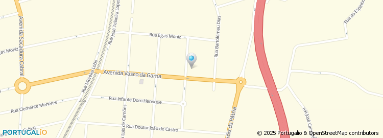 Mapa de Rua Afonso Albuquerque