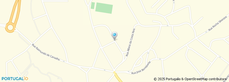 Mapa de Rua Albino da Costa Reis