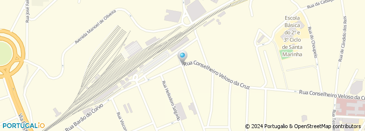 Mapa de Rua Alexandre Braga