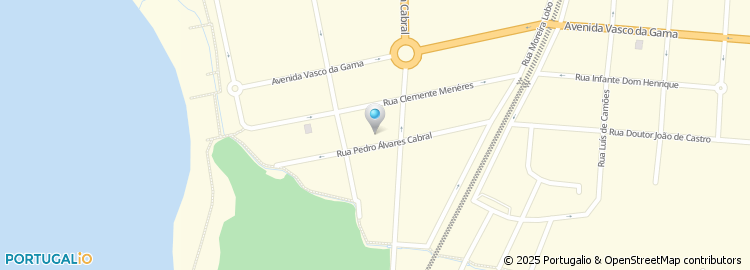 Mapa de Rua Álvares Cabral