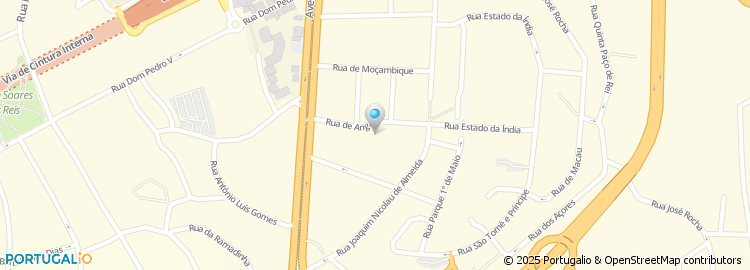 Mapa de Rua Angola