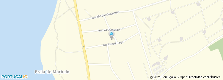 Mapa de Rua Azeredo Lobo