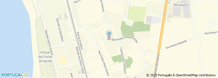 Mapa de Rua Bernardino Oliveira Pinto
