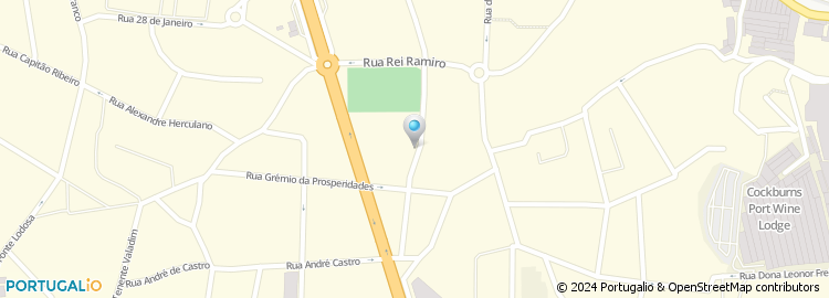 Mapa de Rua Castro Portugal