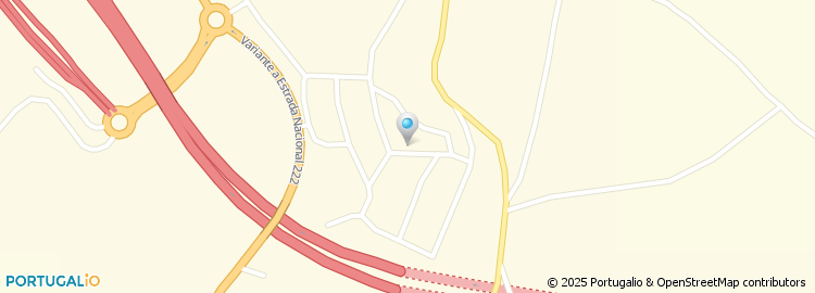 Mapa de Rua Central do Seixo