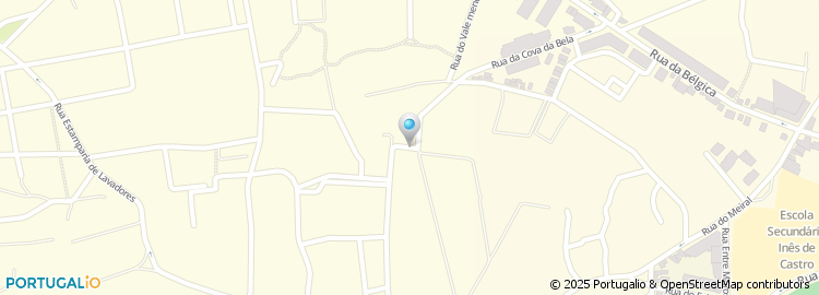 Mapa de Rua Cova da Bela