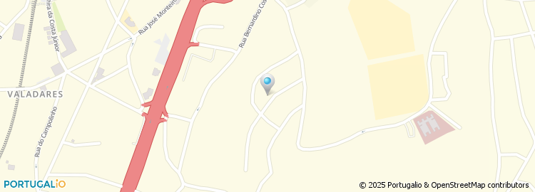Mapa de Rua da Gestosa