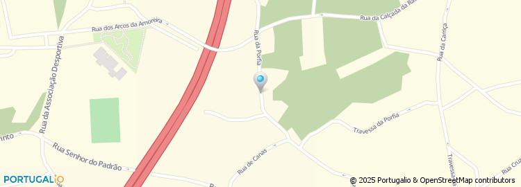 Mapa de Rua da Porfia