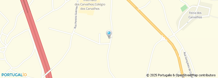Mapa de Rua das Acácias