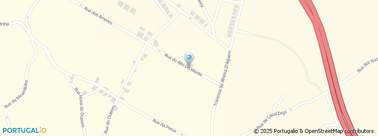 Mapa de Rua de Alto do Monte