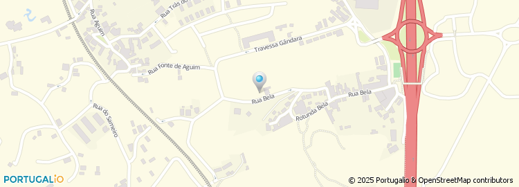 Mapa de Rua de Bela