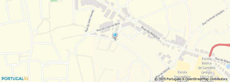 Mapa de Rua de Canastreiros