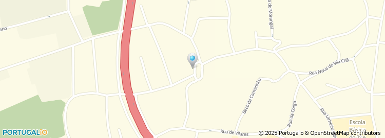 Mapa de Rua da Capelinha