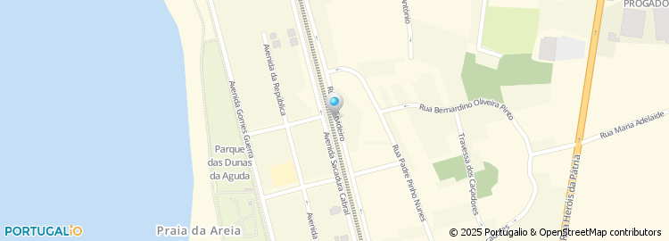 Mapa de Rua do Ervideiro
