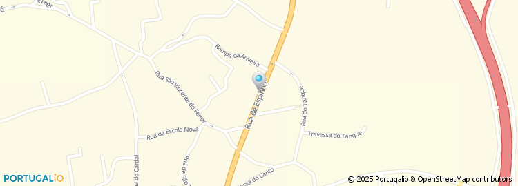Mapa de Rua de Espinho