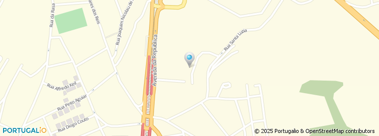 Mapa de Rua de Fonte Velha
