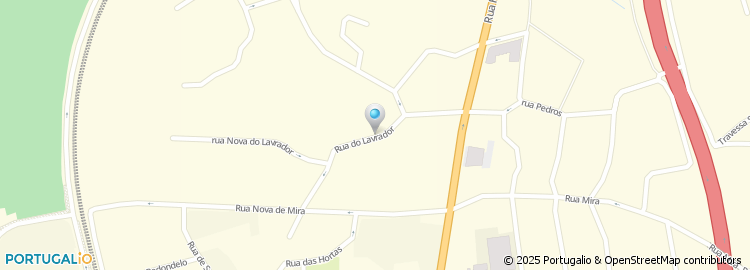 Mapa de Rua do Lavrador