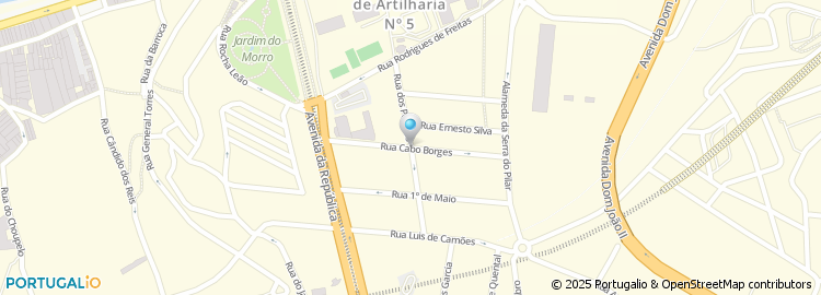 Mapa de Rua de Polacos