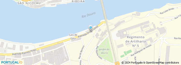 Mapa de Rua de Santos Mártires