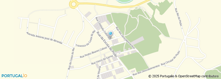 Mapa de Rua Diogo Cão