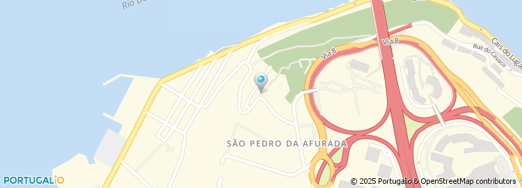 Mapa de Rua do Alto da Dormideira