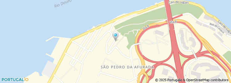 Mapa de Rua do Senhor dos Aflitos