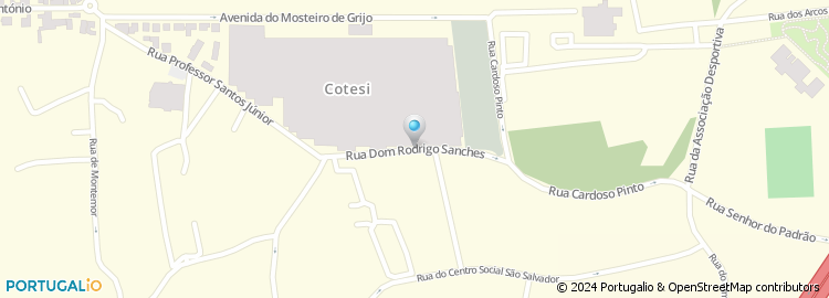 Mapa de Rua Dom Rodrigo Sanches
