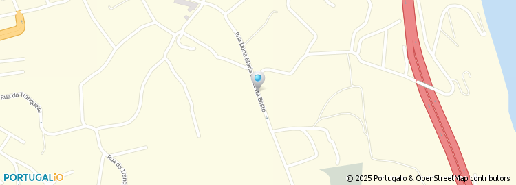 Mapa de Rua Dona Maria da Costa Basto