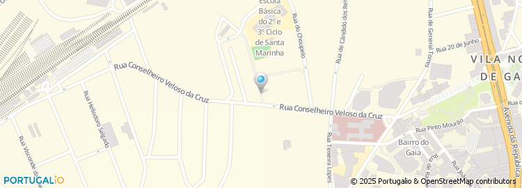 Mapa de Rua Doutor Mário Santos