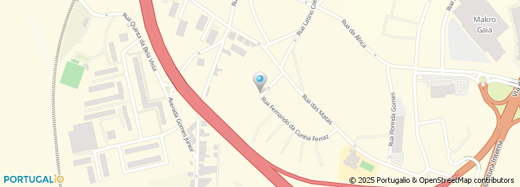 Mapa de Rua Fernando da Cunha Ferraz