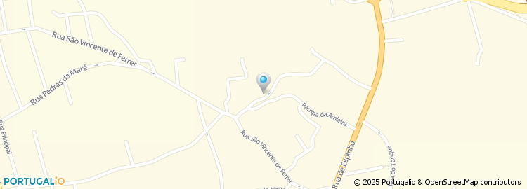 Mapa de Rua Fonte da Amieira
