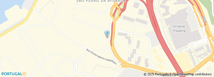 Mapa de Rua Fonte Santa